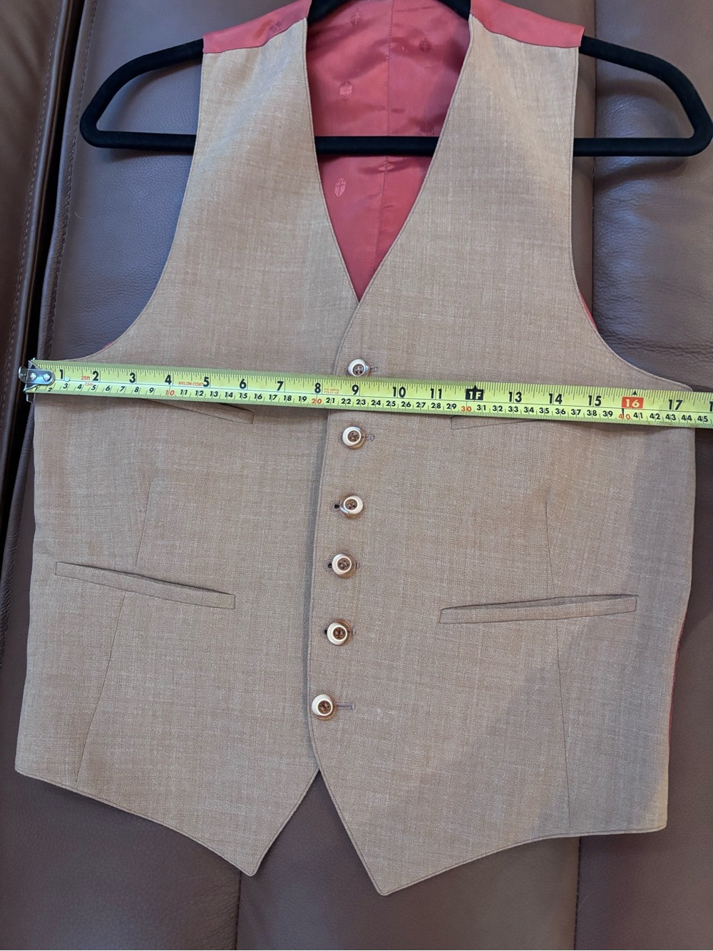 VINTAGE multi-button vest - Picture 5 of 5